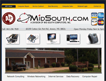 Tablet Screenshot of midsouth.com